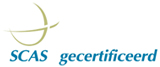 SCAS gecertificeerd