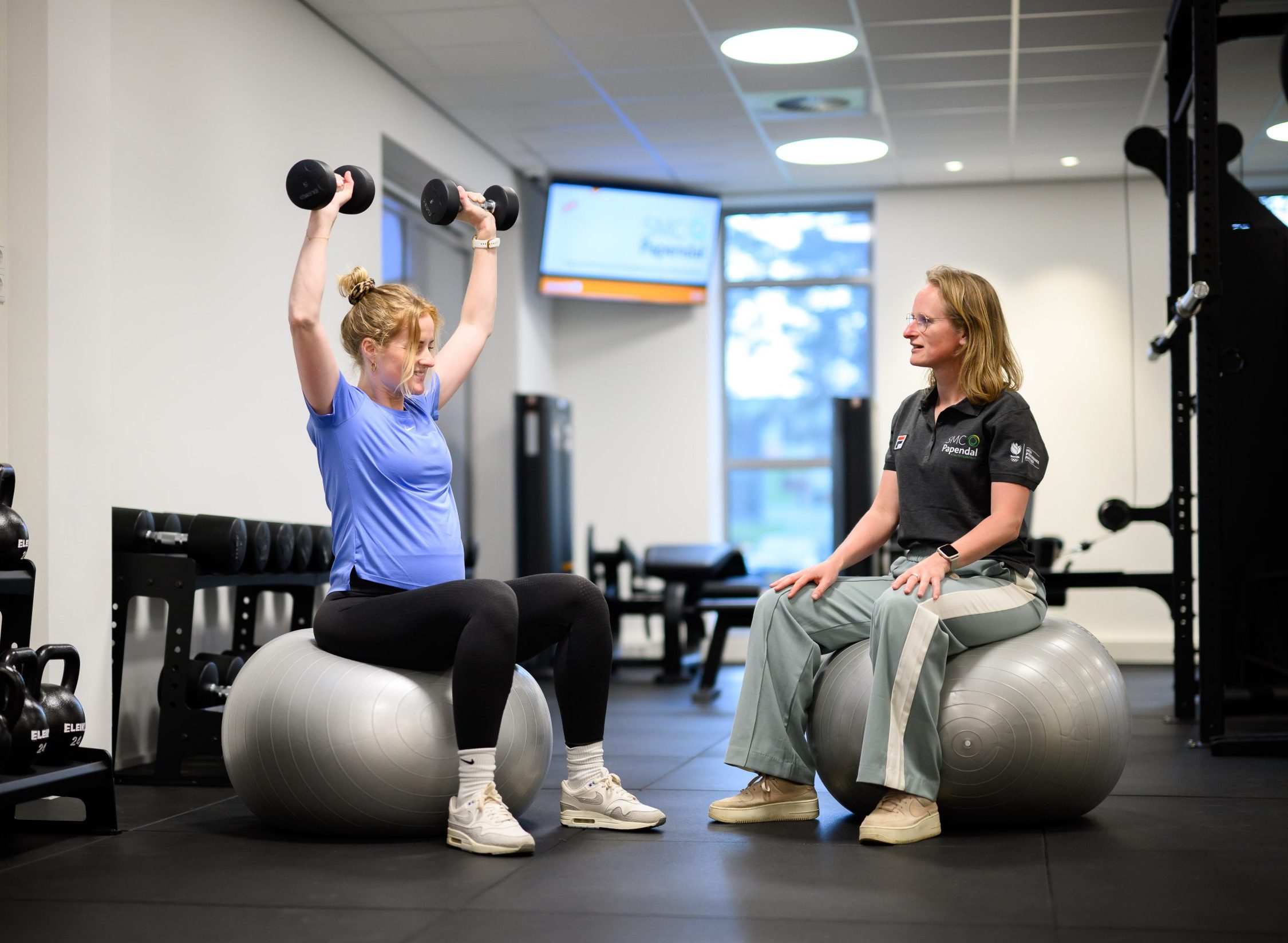Krijg advies van een fysiotherapeut van Vitaliteitscentrum Papendal om gezond en fit te zijn tijdens je zwangerschap en na je zwangerschap.